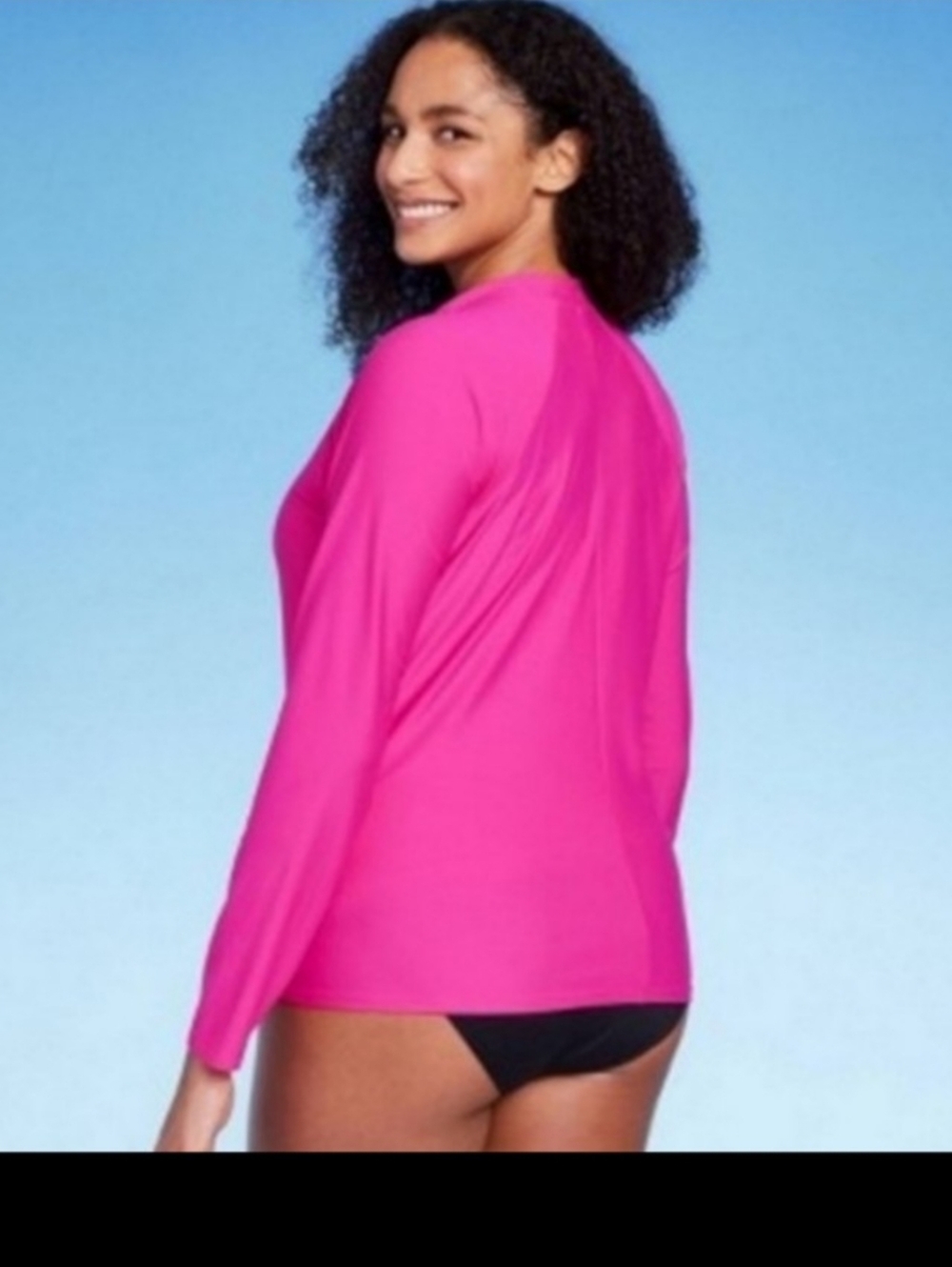 Kona Sol Long Sleeve Spf Jacket Bright Pink Nwot